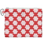 Christmas Snowflakes Background Pattern Canvas Cosmetic Bag (XXL)