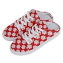 Christmas Snowflakes Background Pattern Half Slippers View2