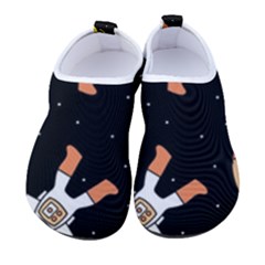 Astronaut Space Rockets Spaceman Men s Sock-style Water Shoes by Ravend