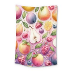 Fruits Apple Strawberry Raspberry Small Tapestry