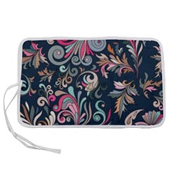 Coorful Flowers Pattern Floral Patterns Pen Storage Case (m) by nateshop