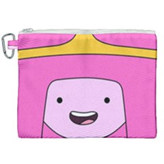 Adventure Time Princess Bubblegum Canvas Cosmetic Bag (xxl) by Sarkoni
