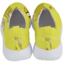 Adventure Time Jake The Dog Finn The Human Artwork Yellow No Lace Lightweight Shoes View4