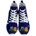 Adventure Time Jake And Finn Night Men s Lightweight High Top Sneakers View1