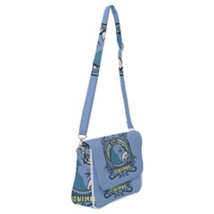Drawing Illustration Anime Cartoon My Neighbor Totoro Shoulder Bag With Back Zipper by Sarkoni