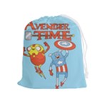 Adventure Time Avengers Age Of Ultron Drawstring Pouch (XL)