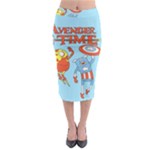 Adventure Time Avengers Age Of Ultron Midi Pencil Skirt