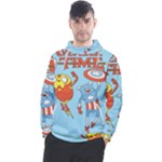 Adventure Time Avengers Age Of Ultron Men s Pullover Hoodie