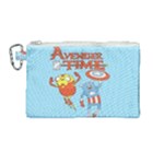 Adventure Time Avengers Age Of Ultron Canvas Cosmetic Bag (Medium)