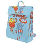 Adventure Time Avengers Age Of Ultron Flap Top Backpack