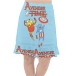Adventure Time Avengers Age Of Ultron Fishtail Chiffon Skirt
