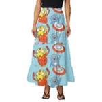Adventure Time Avengers Age Of Ultron Tiered Ruffle Maxi Skirt