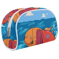 Adventure Time Fish Landscape Make Up Case (medium) by Sarkoni