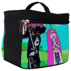 Adventure Time The Legend Of Zelda Parody Make Up Travel Bag (big) by Sarkoni
