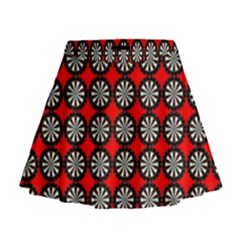 Dart Board Mini Flare Skirt