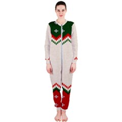 Merry Christmas Happy New Year Onepiece Jumpsuit (ladies) by artworkshop