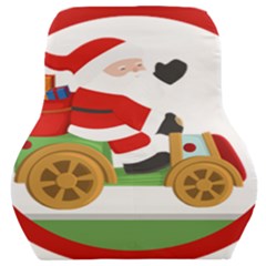 Christmas Santa Claus Car Seat Back Cushion  by Sarkoni