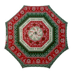 Ugly Sweater Merry Christmas  Golf Umbrellas by artworkshop