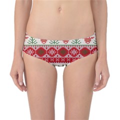 Ugly Sweater Merry Christmas  Classic Bikini Bottoms by artworkshop