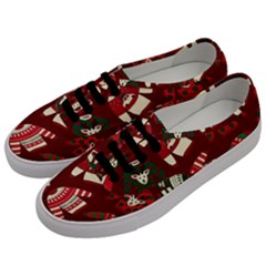 Ugly Sweater Wrapping Paper Men s Classic Low Top Sneakers by artworkshop
