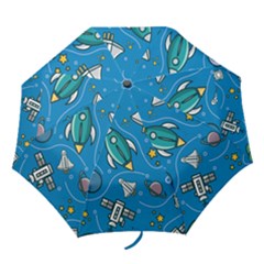 About Space Seamless Pattern Folding Umbrellas by Hannah976
