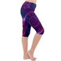 Time Machine Lightweight Velour Cropped Yoga Leggings View3