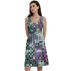 Disco Mosaic Magic Classic Skater Dress by essentialimage365