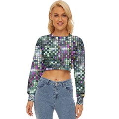 Disco Mosaic Magic Lightweight Long Sleeve Sweatshirt by essentialimage365