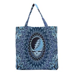 Grateful Dead Butterfly Pattern Grocery Tote Bag by Bedest