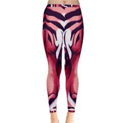 Tiger Design Inside Out Leggings by TShirt44