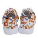 Cute Colorful Owl Cartoon Seamless Pattern Running Shoes View4