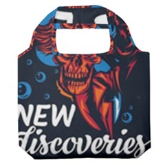 Make Devil Discovery  Premium Foldable Grocery Recycle Bag by Saikumar