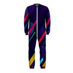 Colorful Abstract Background Onepiece Jumpsuit (kids) by Ravend