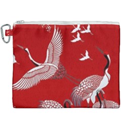 Japanese Crane Bird Art Canvas Cosmetic Bag (xxxl)