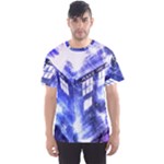 Tardis Doctor Who Blue Travel Machine Men s Sport Mesh T-Shirt