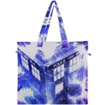 Tardis Doctor Who Blue Travel Machine Canvas Travel Bag