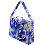 Tardis Doctor Who Blue Travel Machine Box Up Messenger Bag