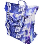 Tardis Doctor Who Blue Travel Machine Buckle Up Backpack
