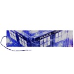 Tardis Doctor Who Blue Travel Machine Roll Up Canvas Pencil Holder (L)