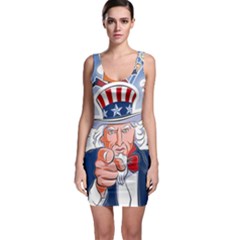 Independence Day United States Of America Bodycon Dress by Ket1n9