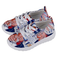 Independence Day United States Of America Kids  Lightweight Sports Shoes by Ket1n9
