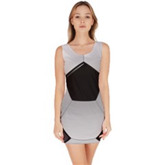 Soccer Ball Bodycon Dress by Ket1n9