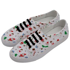 Christmas Men s Classic Low Top Sneakers by saad11