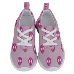 Alien Pattern Pink Running Shoes by Ket1n9