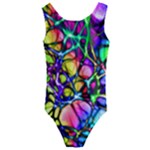 Network Nerves Nervous System Line Kids  Cut-Out Back One Piece Swimsuit