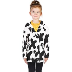 Cow Pattern Kids  Double Breasted Button Coat by Ket1n9