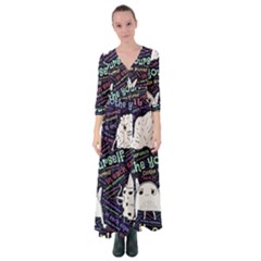 Experience Feeling Clothing Self Button Up Maxi Dress by Paksenen