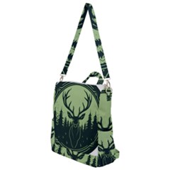 Deer Forest Nature Crossbody Backpack by Bedest