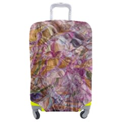 Abstract Flow Vi Luggage Cover (medium) by kaleidomarblingart