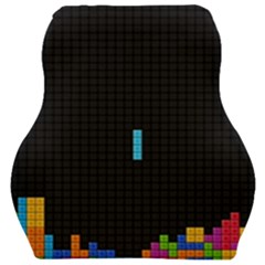 Tetris Game Car Seat Velour Cushion  by Cendanart